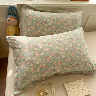 【枕套单品】48*74标准 40*60全棉精梳棉枕头套50*80cm加大枕套