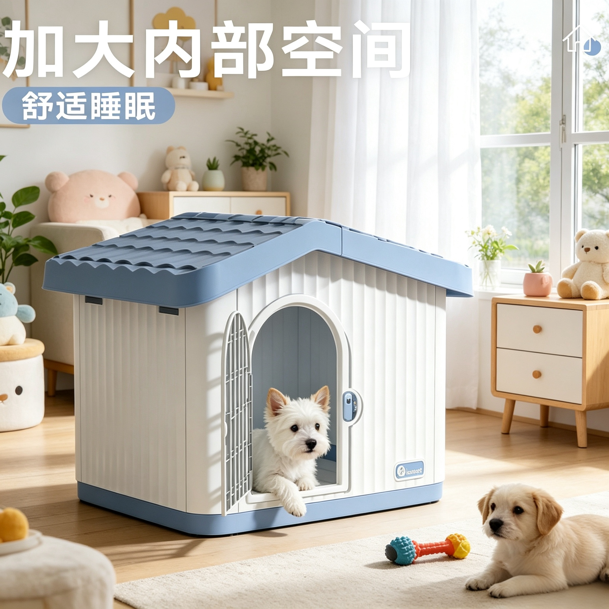 狗窝户外狗屋农村狗笼狗房子四季