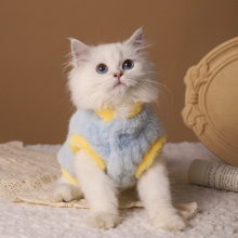 猫咪衣服冬季保暖布偶小猫棉衣银渐层冬款幼猫的冬装冬天猫猫秋冬
