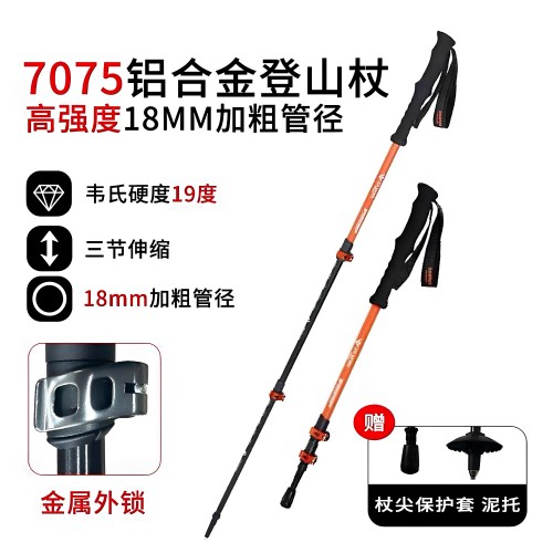 德国品质专业户外登山杖手杖