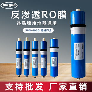 HBLQHB反渗透滤芯净水机75G100G400G家用纯水机直饮水RO膜过滤芯