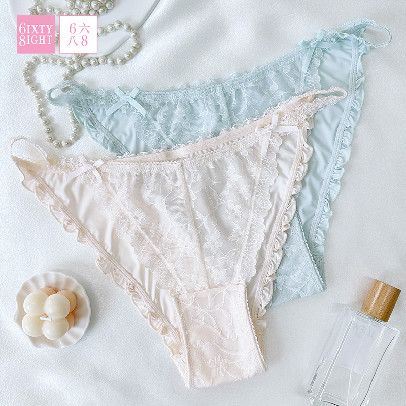 68内裤女纯棉裆7A抑菌三角裤