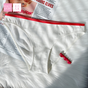 全店任选【128元5条】68内裤女运动风7A抑菌纯棉裆三角裤舒适透气