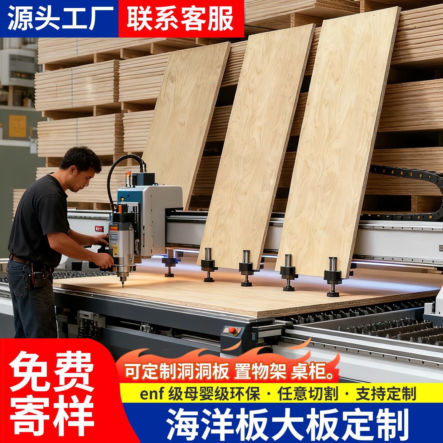 海洋板定制支持定制任意切割