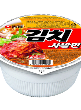农心韩国辣白菜进口速食方便面