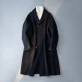 贵小众羊驼羊绒青果领中长款毛呢大衣羊毛6016-2419p895P控1398，男装毛呢大衣，钱塘大厦6016