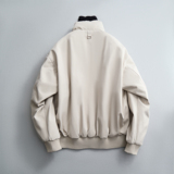 米色螺纹收腰短款夹克羽绒服男三色保暖冬装羽绒衣6016-25315P330，男装夹克，钱塘大厦6016