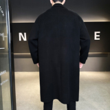 新中式风毛呢大衣盘口中长款羊毛冬装外套6016-8505P435控899，男装毛呢大衣，钱塘大厦6016