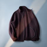 韩版拉链夹克立领可翻领毛呢大衣羊毛6016-5822P315控688，男装夹克，钱塘大厦6016