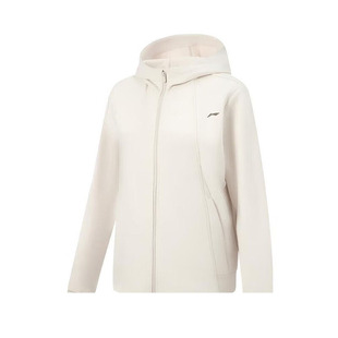 李宁宽松开衫连帽卫衣女2026春季新款健身系列外套上衣AWDW078