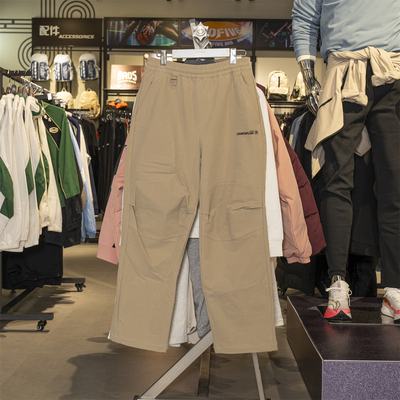 李宁运动裤男2025冬季新款工装裤