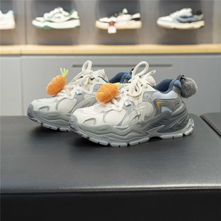 女鞋 老爹鞋 2025冬季 新款 AGCV252 李宁星芒联名经典 运动鞋 休闲鞋