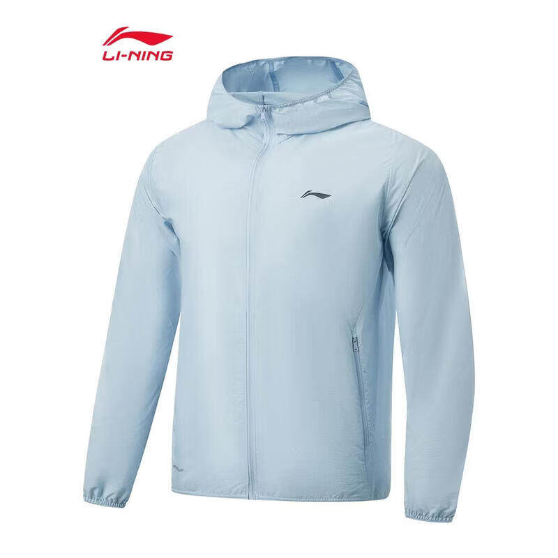 李宁防泼水吸湿排汗运动风衣男2026夏季新款休闲百搭外套AFDW475