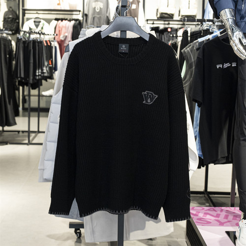 李宁韦德运动休闲毛衣男套头上衣