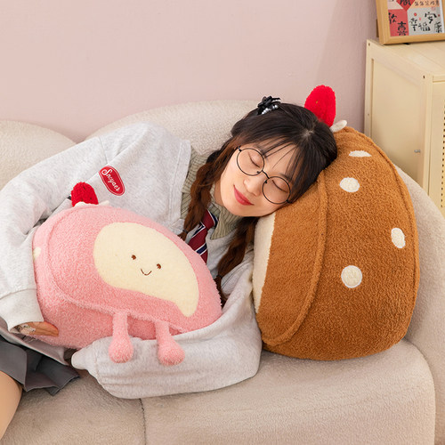 瑞士卷抱枕玩偶公仔儿童节礼物