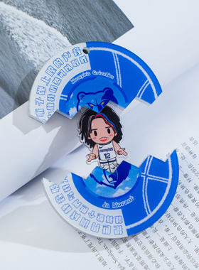 Q版莫兰特科比杜兰特罗斯保罗可爱ins风球星挂件书包挂件钥匙扣