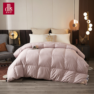 迪梦莎家纺专柜同款燃情岁月灰鹅绒被冬被羽绒被羽毛被保暖加厚被