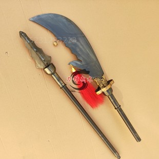 钢制仿古春秋刀青龙偃月刀关公大刀龙头关刀重刀武术表演兵未开刃