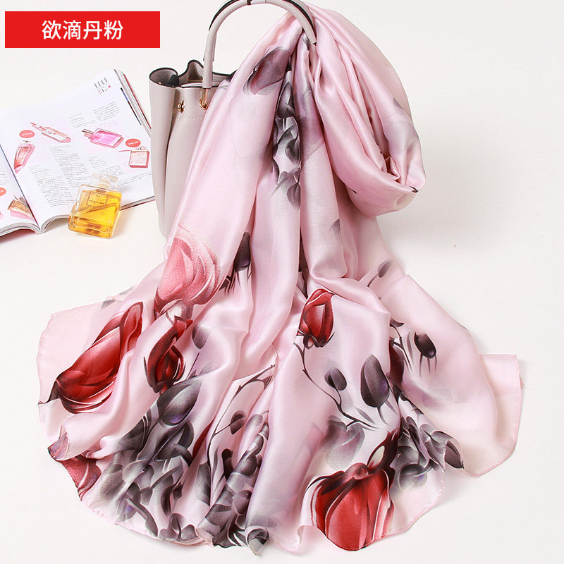 教师节礼物送女老师长款丝巾礼盒