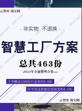 5G智慧工厂解决方案智能物联网智能制造数字化工厂建设方案素材