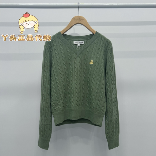 TeenieWeenie小熊26年冬针织衫TTKW26A49E2CHA-00 KW26A49E2CHA