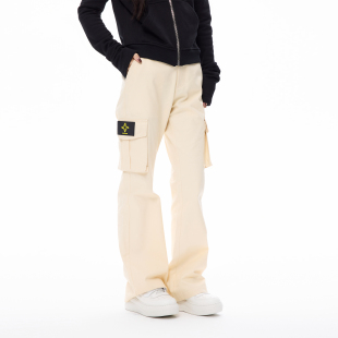 裤 复古多口袋工装 男女修身 微喇长裤 风 COLDSTONE 工装 美式