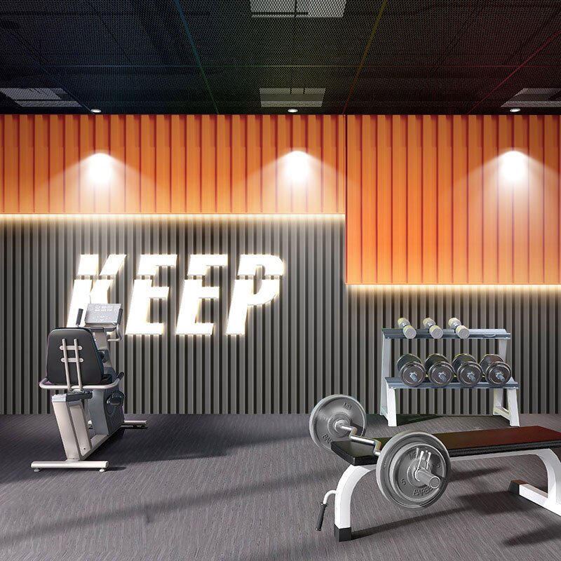 工业风集装箱墙纸健身房街舞教室壁纸舞蹈教室背景墙潮牌3d墙布