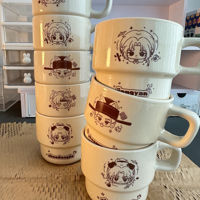 燕云陶瓷叠叠杯275ml少东家江晏晋中原赵二刀哥寒姨红线