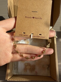 BM手链女时尚气质太阳花手链爱心小叶子手饰时尚百搭国内代购正品