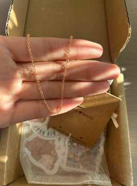 bm项链女新款简约圆珠素圈锁骨链靠谱国内代购正品brandymelville