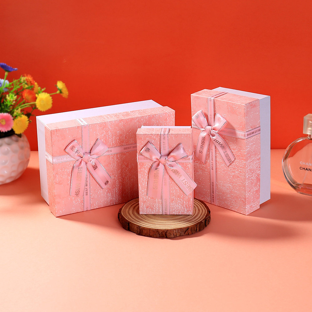 木生花口红香水礼品盒精致礼物盒