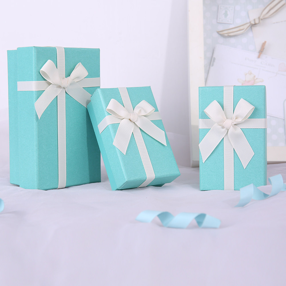 木生花装口红的小礼盒精美韩版清新礼物盒装唇膏香水护手霜礼品盒