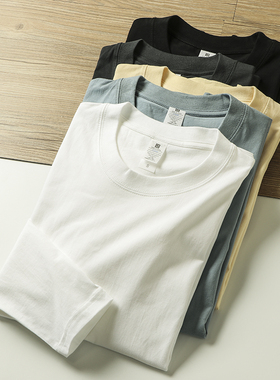 老客闭眼入     外贸工厂尾货秋冬男士全棉磨毛长袖T恤打底衫