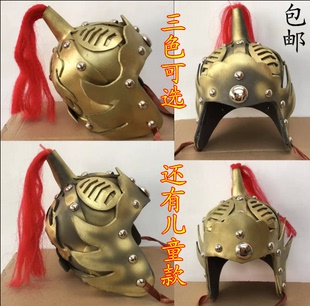 道具 唐裝 頭盔 成人戲劇服裝 將軍士兵帽子盔甲 影視影樓古裝
