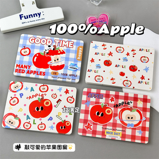 APPLE红苹果贺卡手写留言祝福高颜值ins风节日送礼小卡明信片礼物