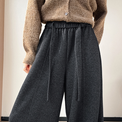 小红书爆款弯刀裤加绒