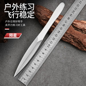 陨星加厚飞镖小刀不锈钢飞镖刀具户外小刀训练直飞炫飞练习飞镖