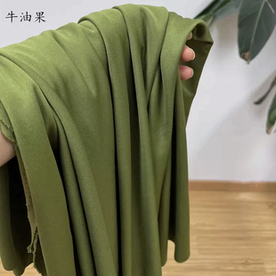 面料布料摄影视挂布艺术品毕业桌布台画展布展军绿橄榄绿牛油果绿