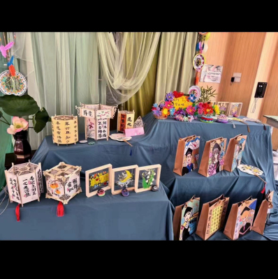 艺术品毕业设计布展画展台布桌布