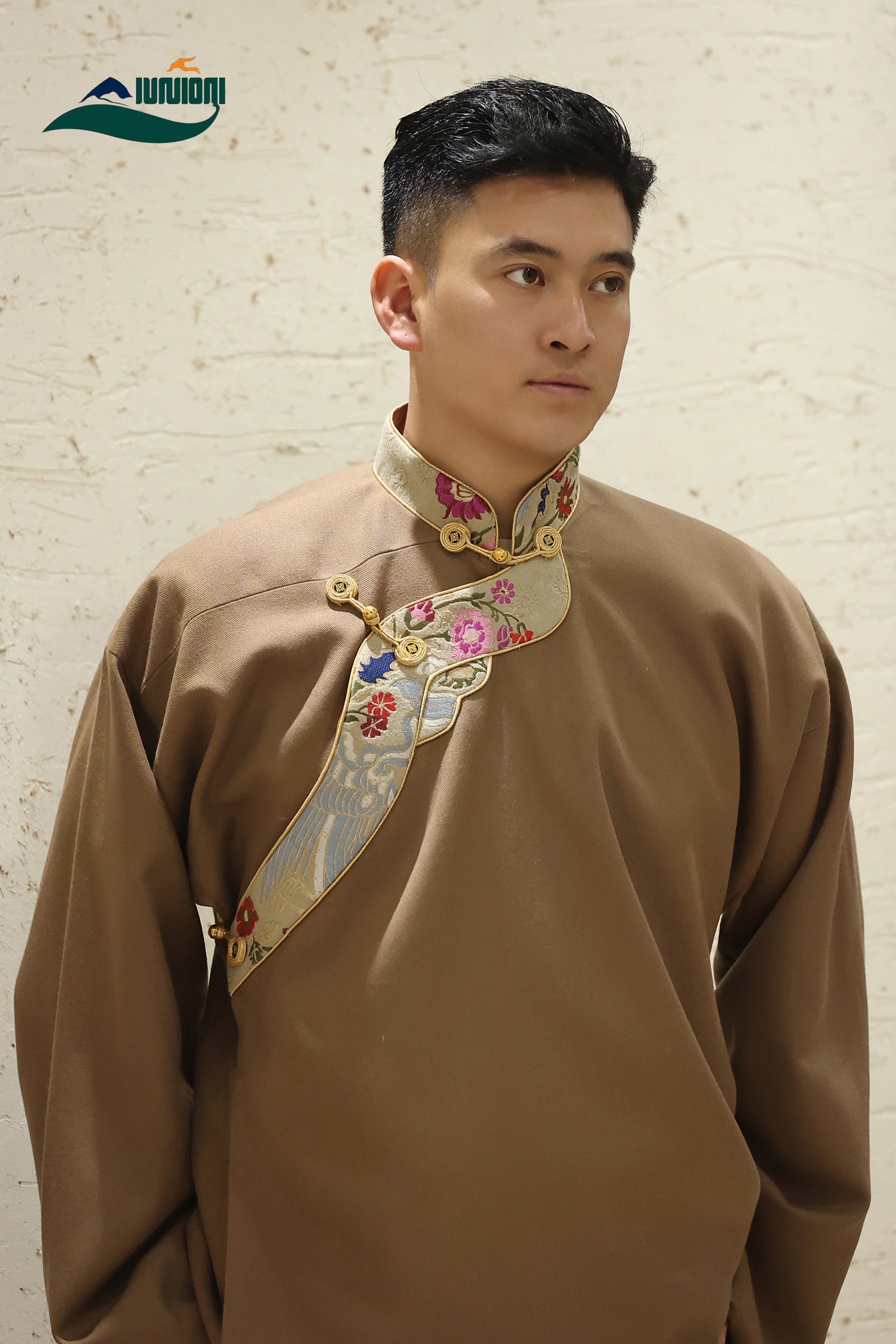 2024 NEW TIBETAN JACKET MENS SPRING AND SUMMER TIBETAN COSTUME TOP LINED TRADITIONAL TIBETAN ETHNIC STYLE TIBETAN CLOTHING