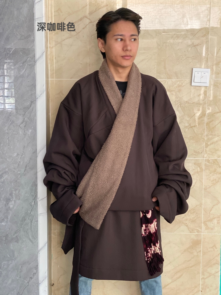 藏装冬季藏服加绒加厚藏装袍子加绒袍子康装安多藏族服饰物美价廉