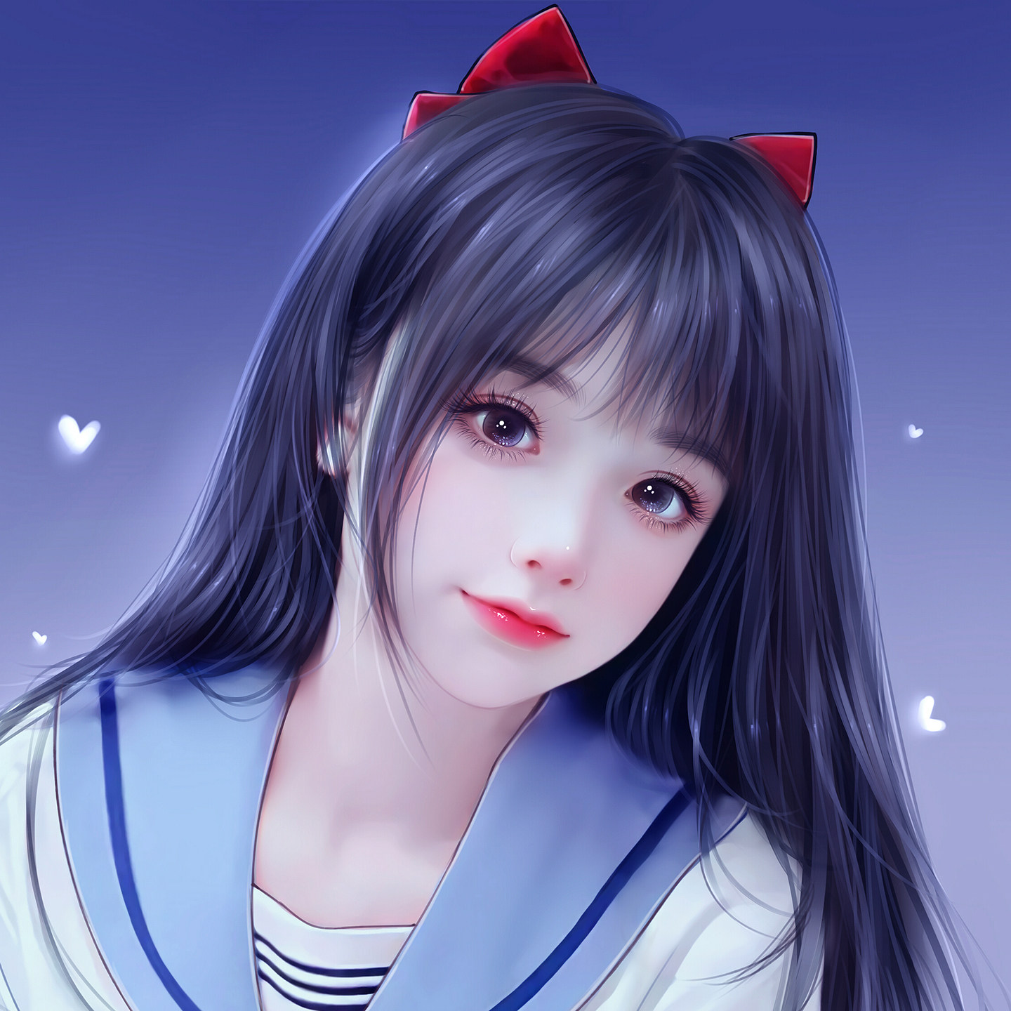 个性真人照片转手绘漫画卡通人物写实肖像微信头像设计画师约稿