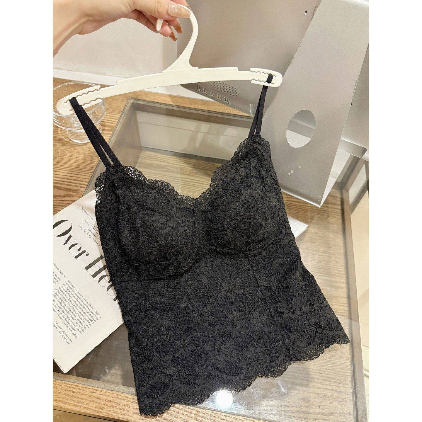 大码胖MM韩系蕾丝吊带美背上衣女春秋季新款带胸垫内搭外穿打底衫,女装/女士精品,背心吊带,淘宝优惠券,粉丝福利购,淘宝优惠卷