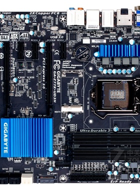 Gigabyte/技嘉 Z77X-UD3H主板1155针支持I3 I5 I7全系列豪华大板