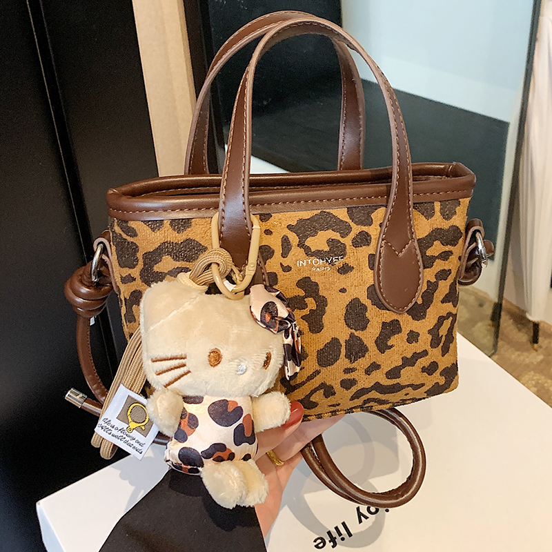 小众设计复古菜篮子小方包