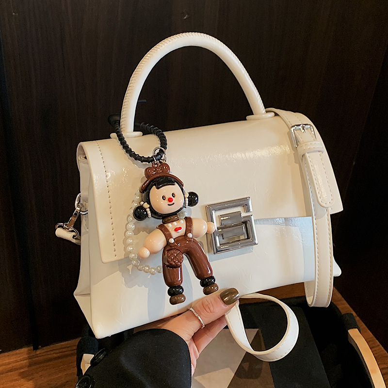 高级质感通勤手拎小方包