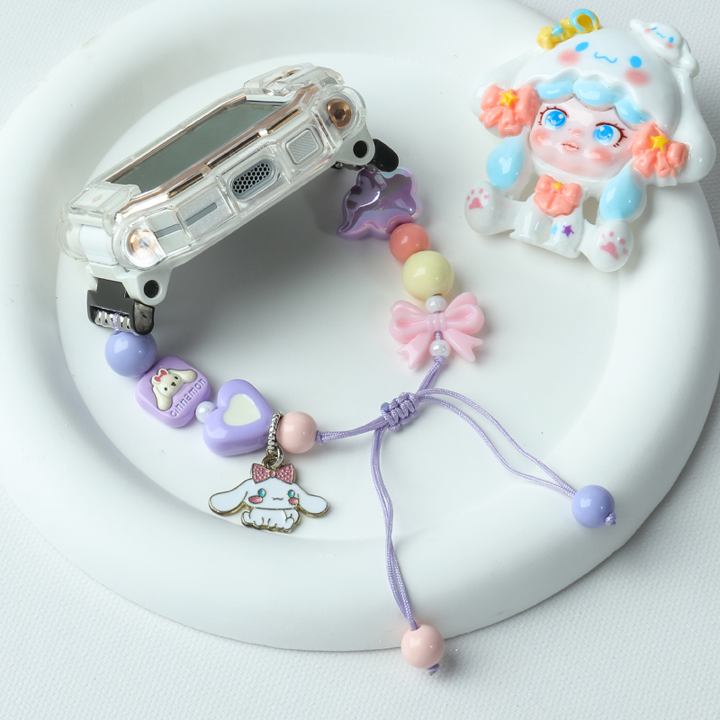 马卡龙玉桂狗diy手链适用小天才电话手表表带Z10/Z9/Z8/Z7/Z6A/Z6