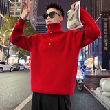 MC225/P88控128金属扣高领毛衣2，男装针织衫/毛衣，电商A256