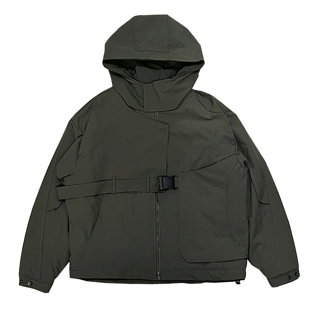 A191/P168控228机能高级工装结构织带立体袋加厚保暖二棉外套男3,男装棉衣,电商A256