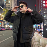 A215/P138控178连帽麦穗纹皮棉衣上衣外套男2，男装棉衣，电商A256